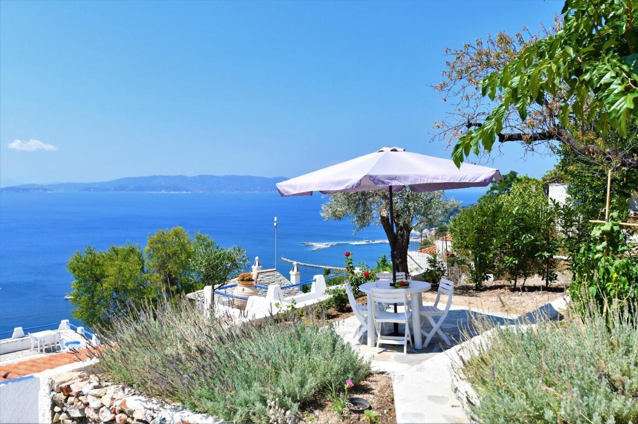 Secret Sporades Panoramic Residence Klíma Dış mekan fotoğraf
