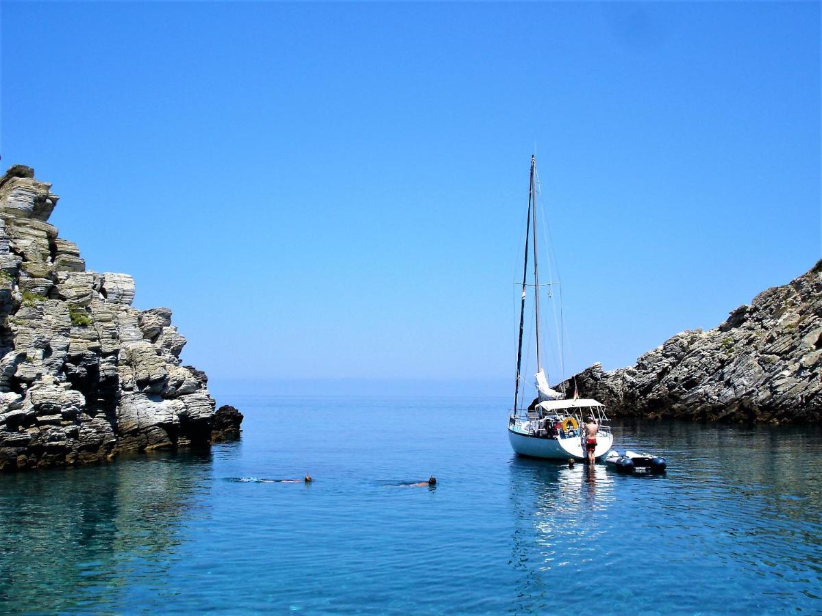Secret Sporades Panoramic Residence Klíma Dış mekan fotoğraf