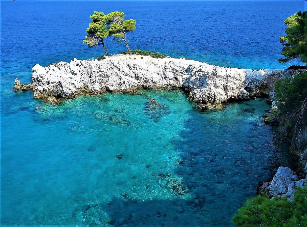 Secret Sporades Panoramic Residence Klíma Dış mekan fotoğraf