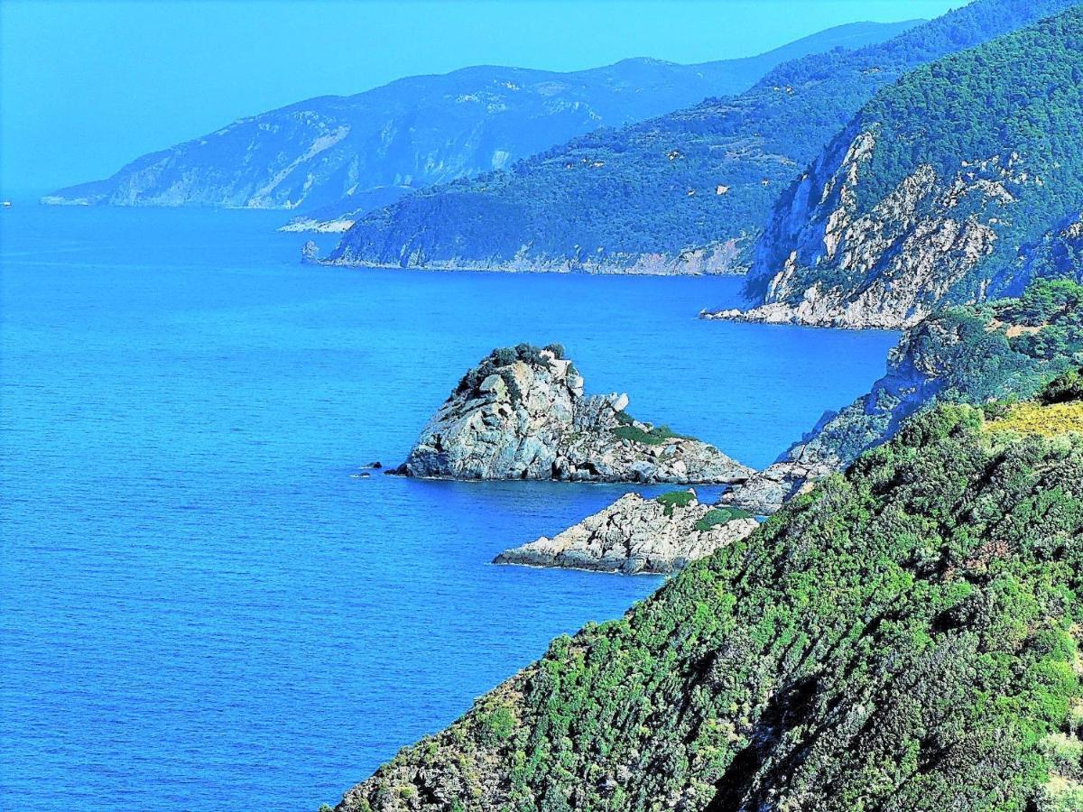 Secret Sporades Panoramic Residence Klíma Dış mekan fotoğraf