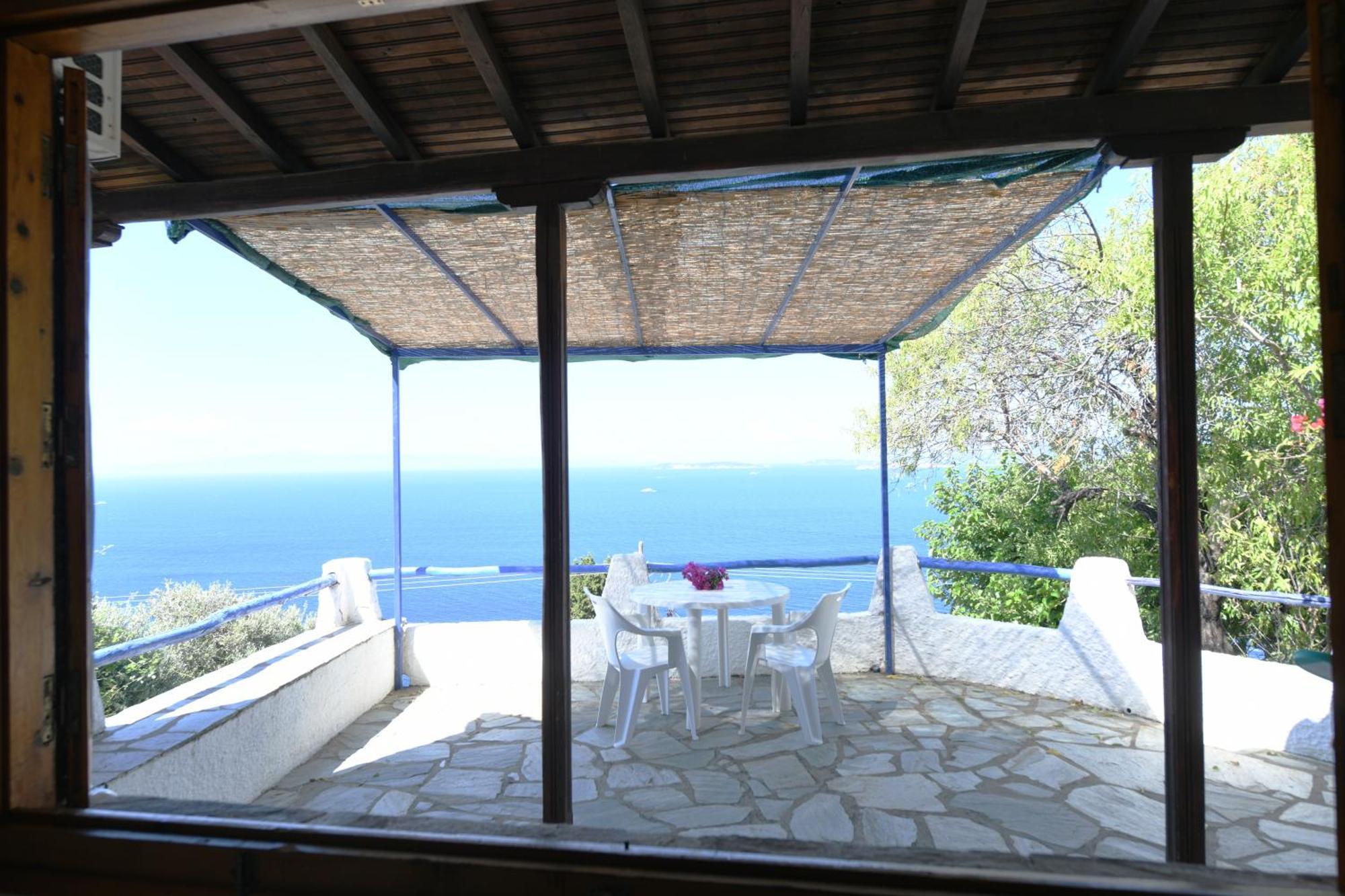Secret Sporades Panoramic Residence Klíma Dış mekan fotoğraf