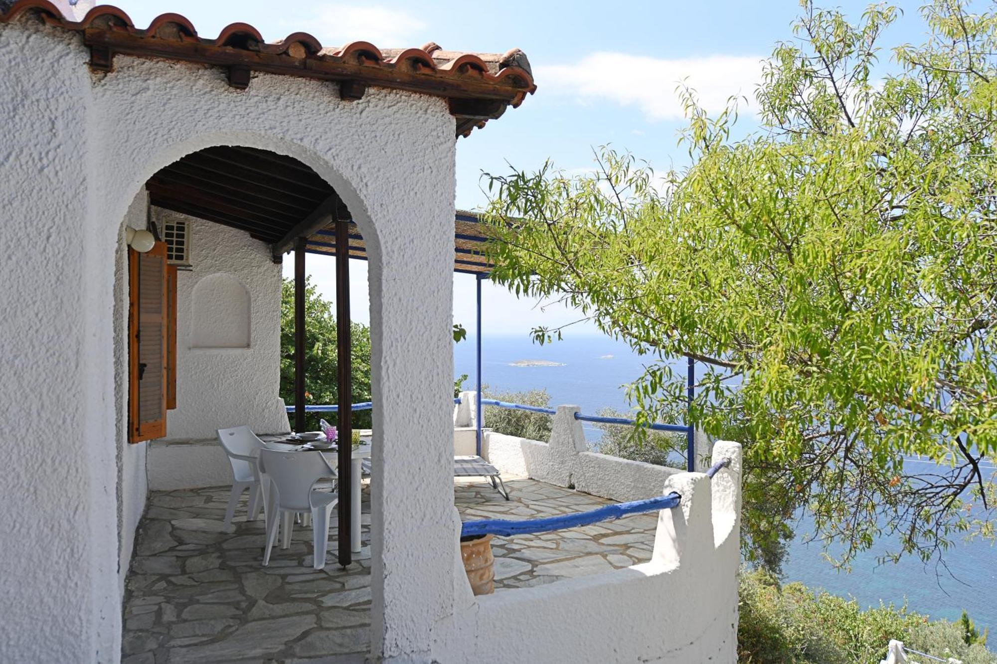 Secret Sporades Panoramic Residence Klíma Oda fotoğraf