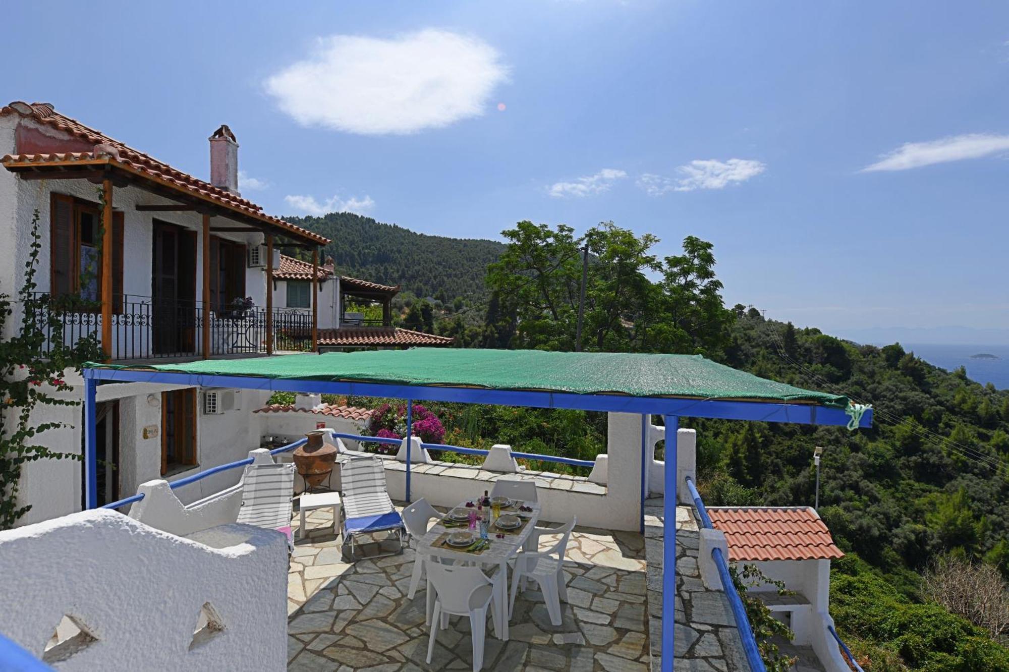 Secret Sporades Panoramic Residence Klíma Oda fotoğraf