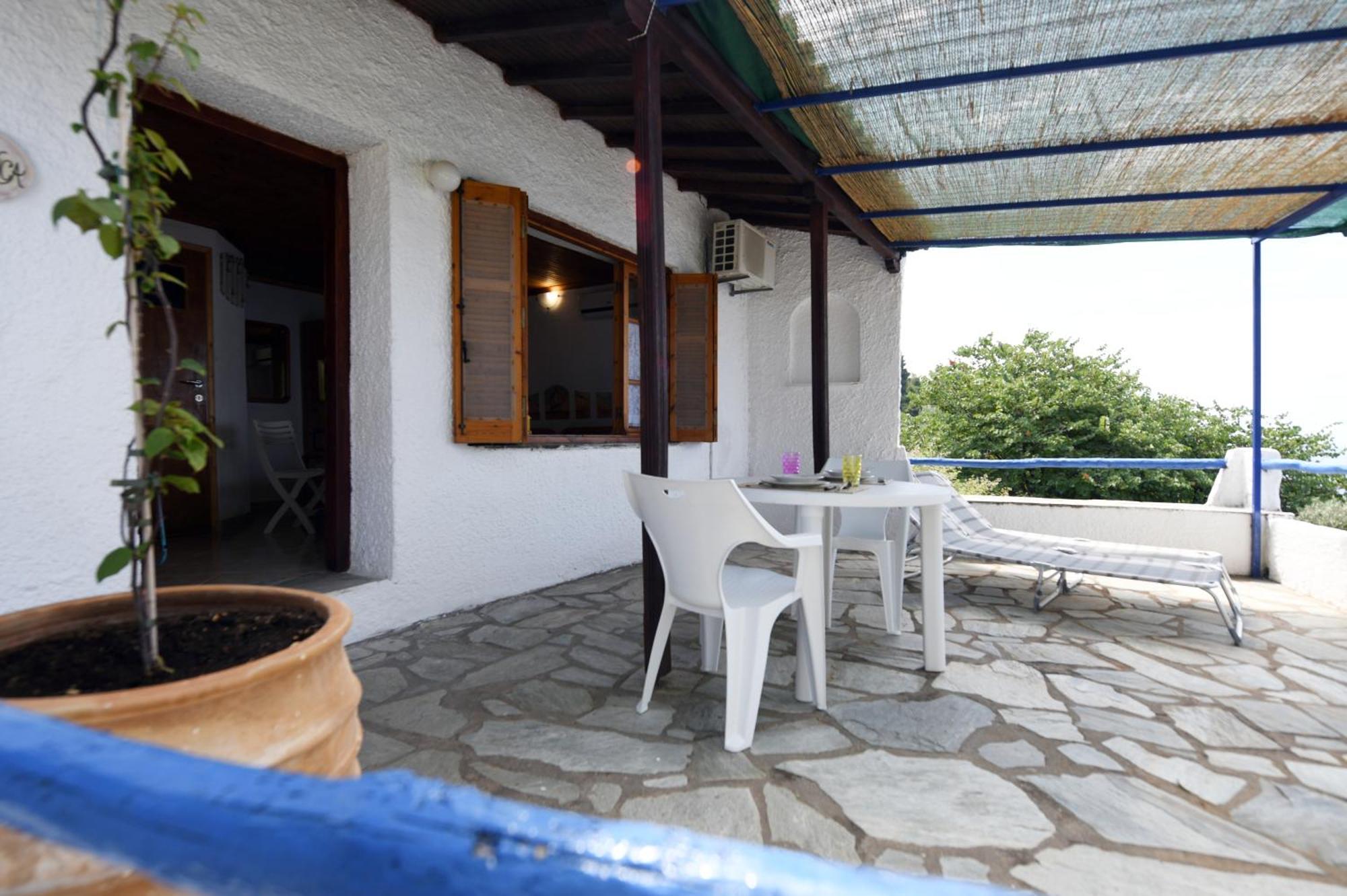 Secret Sporades Panoramic Residence Klíma Oda fotoğraf