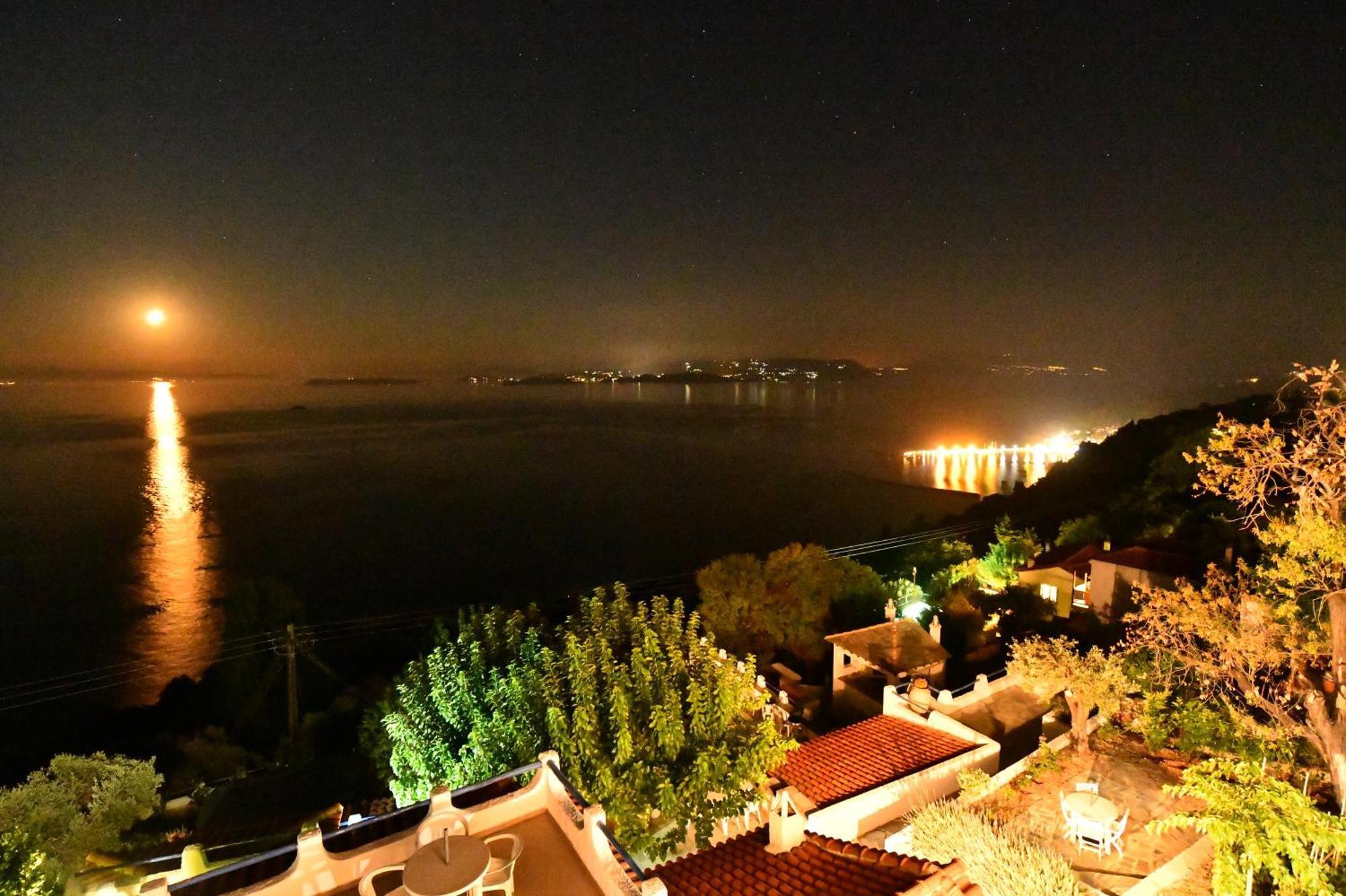 Secret Sporades Panoramic Residence Klíma Oda fotoğraf