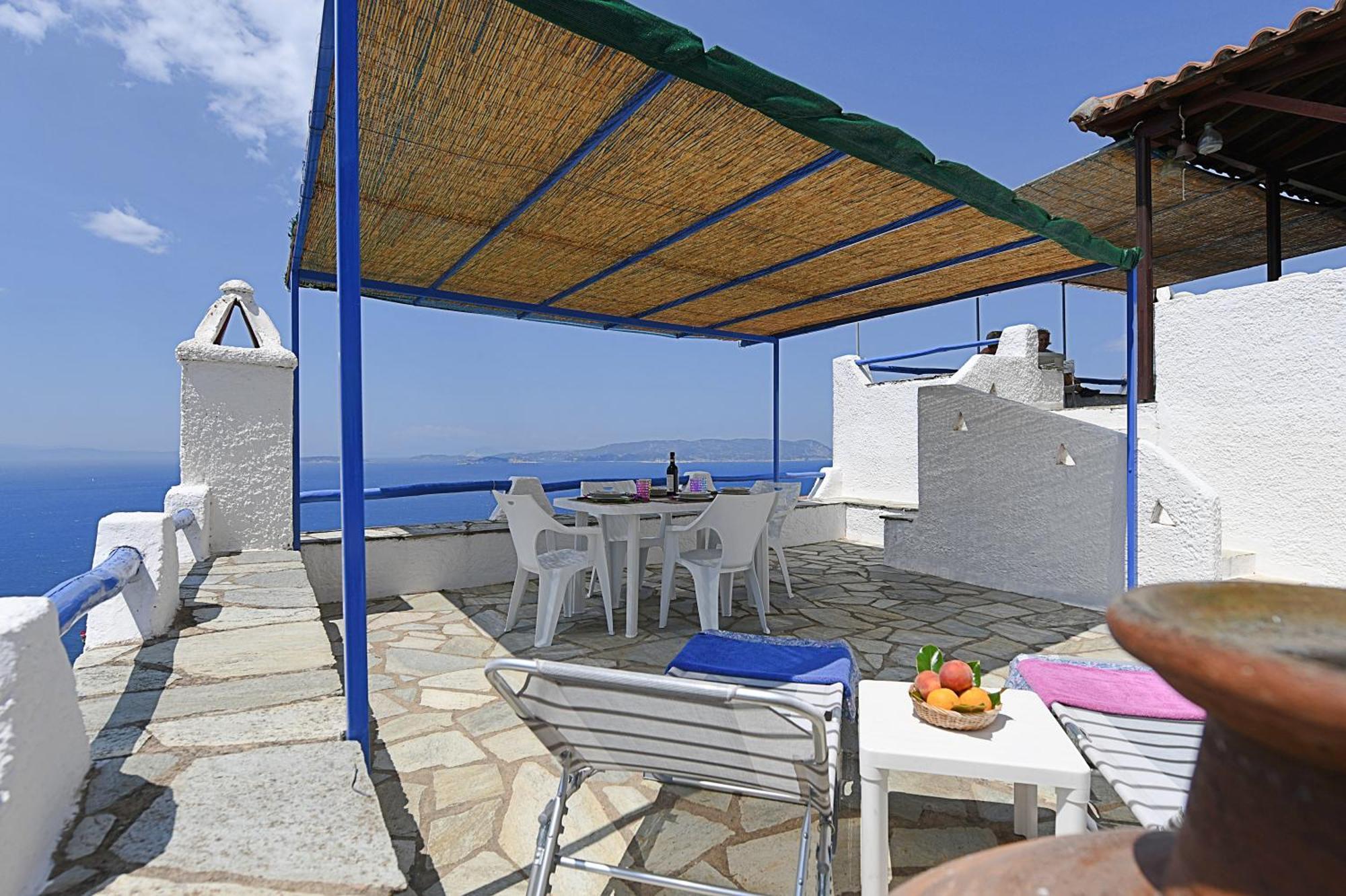 Secret Sporades Panoramic Residence Klíma Oda fotoğraf