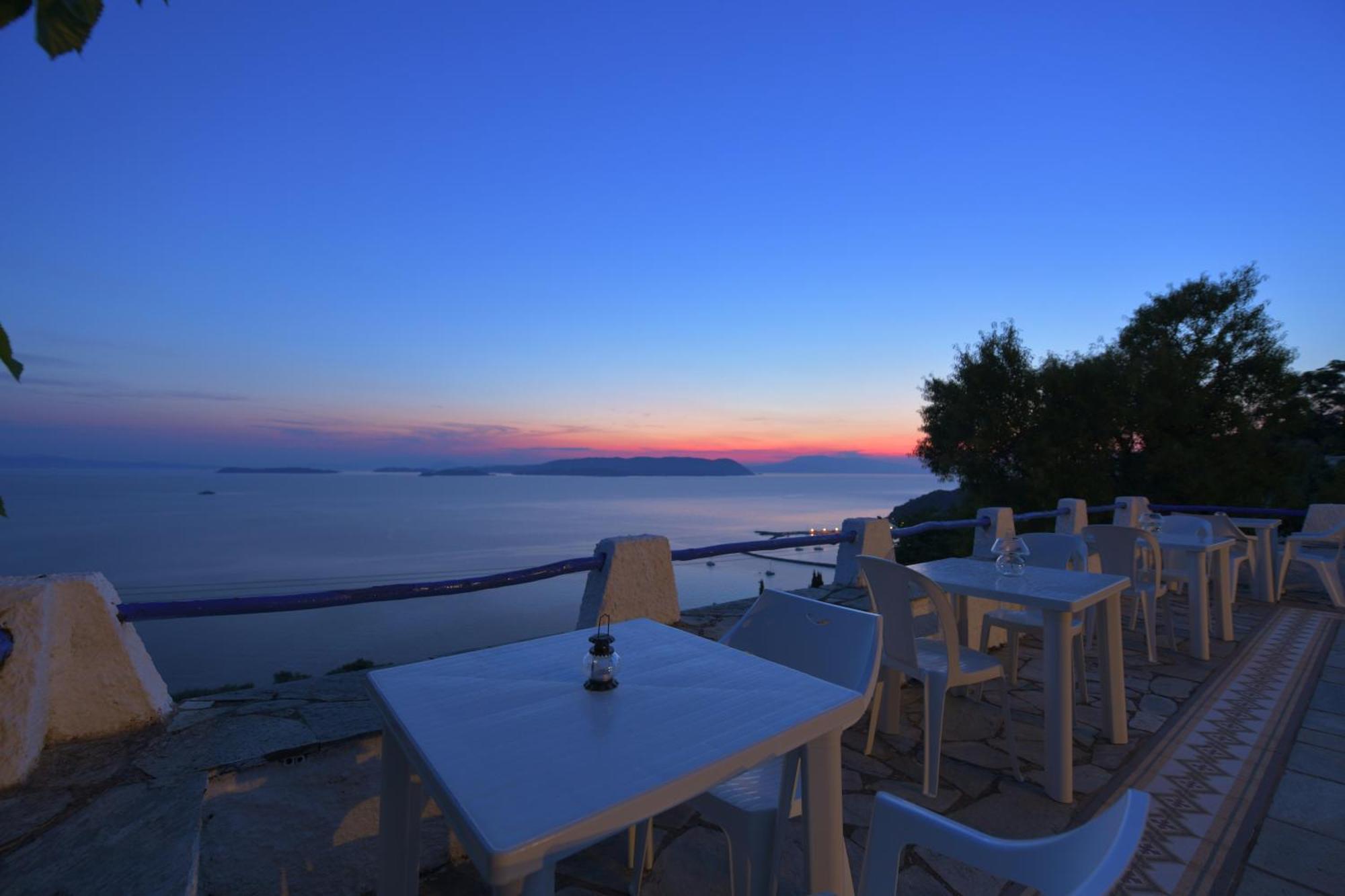 Secret Sporades Panoramic Residence Klíma Oda fotoğraf