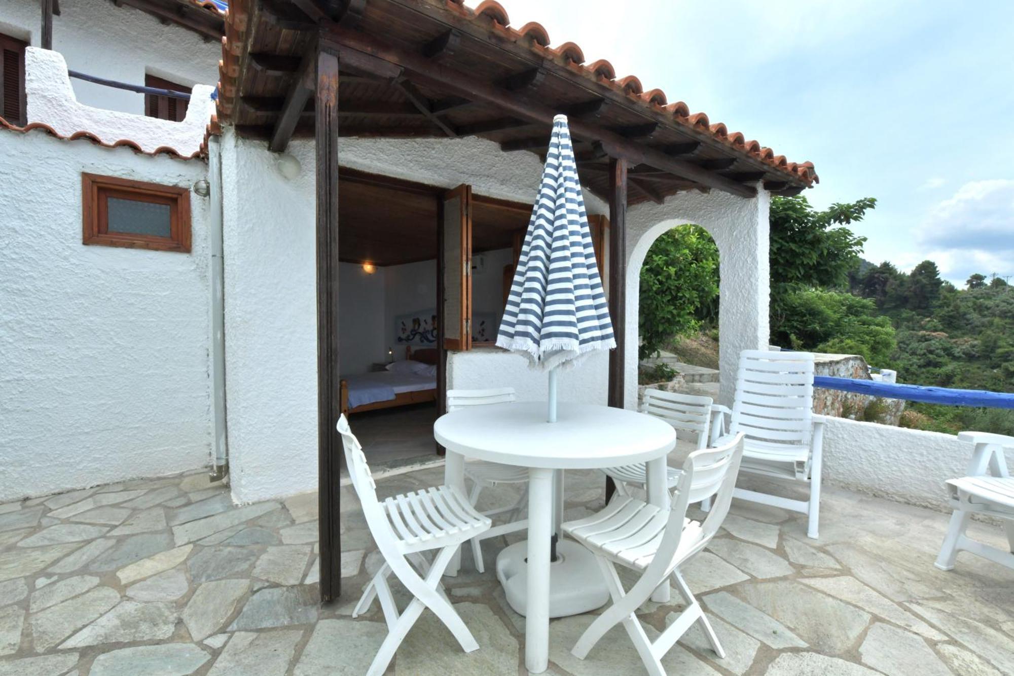 Secret Sporades Panoramic Residence Klíma Oda fotoğraf