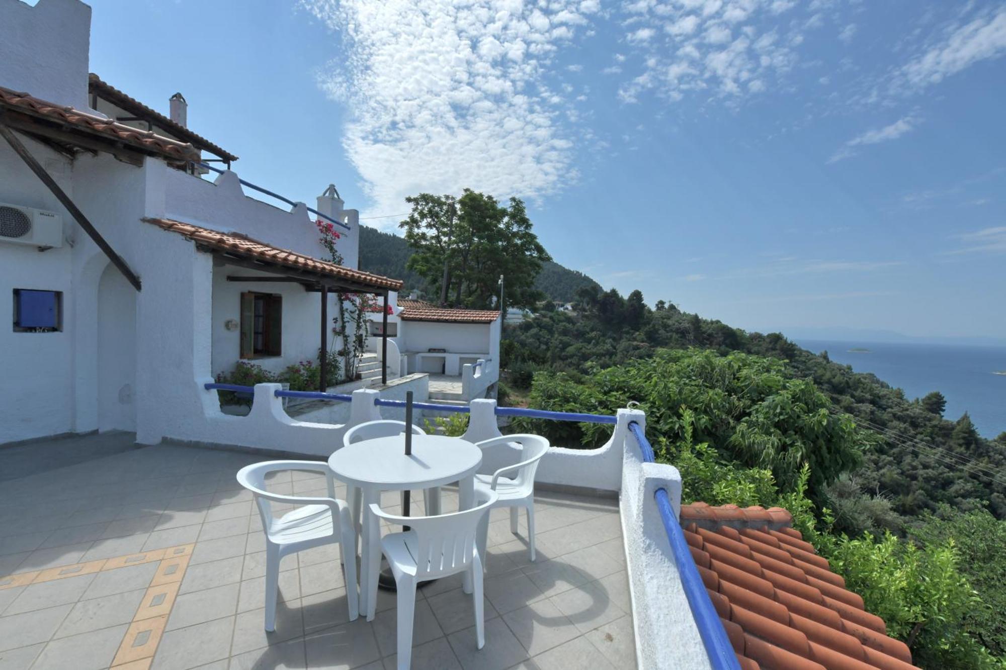 Secret Sporades Panoramic Residence Klíma Oda fotoğraf