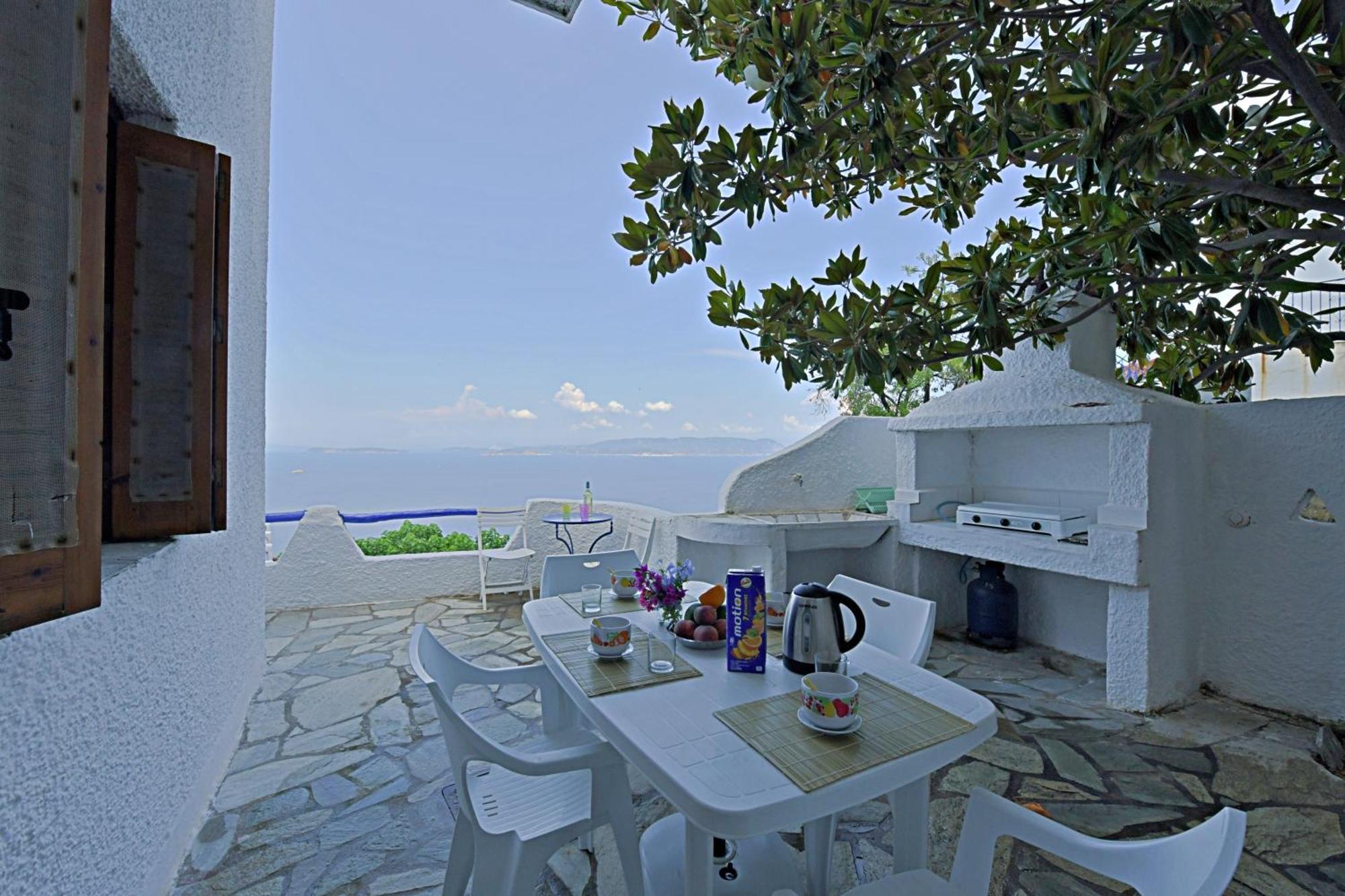 Secret Sporades Panoramic Residence Klíma Oda fotoğraf