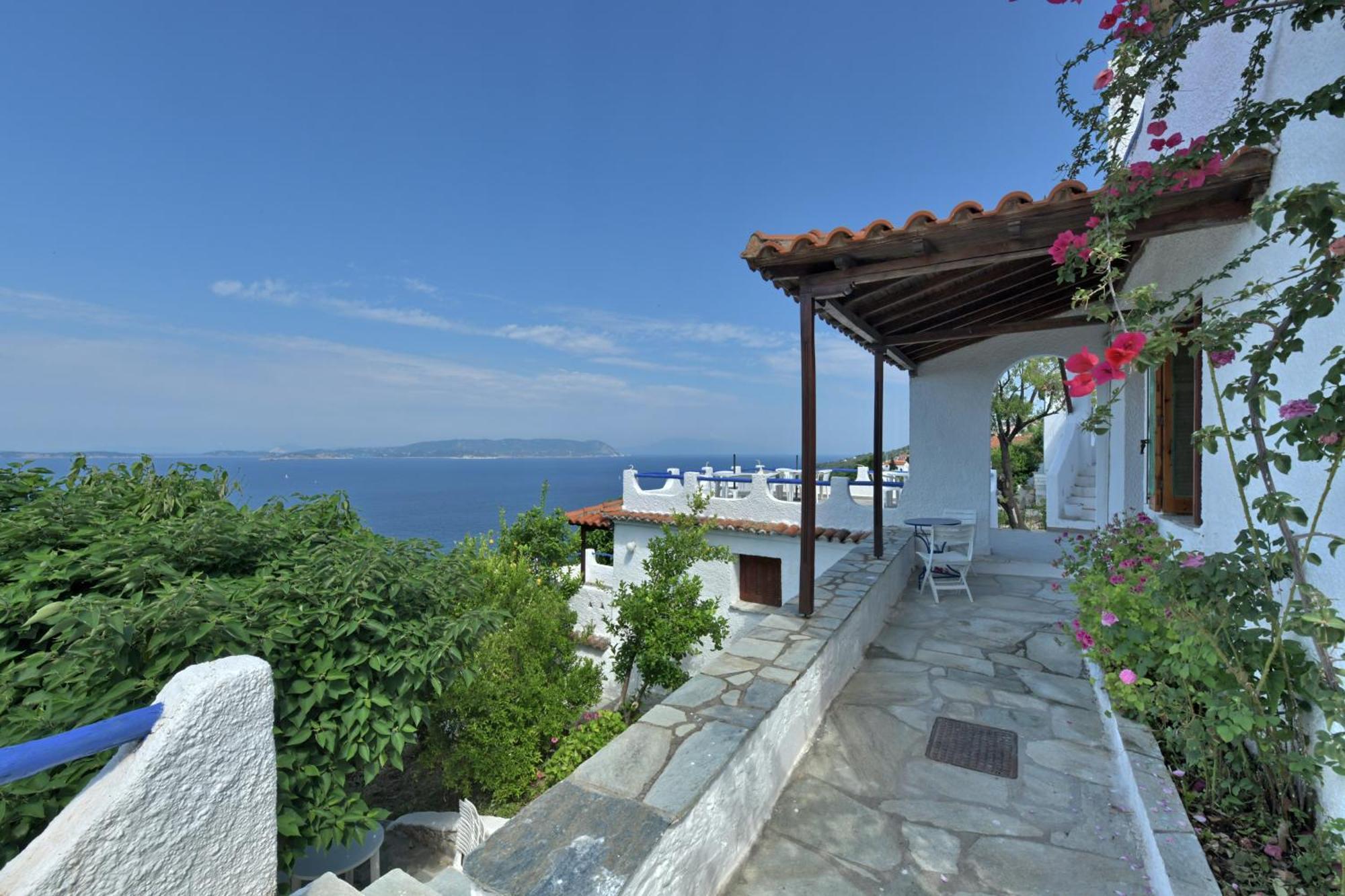 Secret Sporades Panoramic Residence Klíma Oda fotoğraf