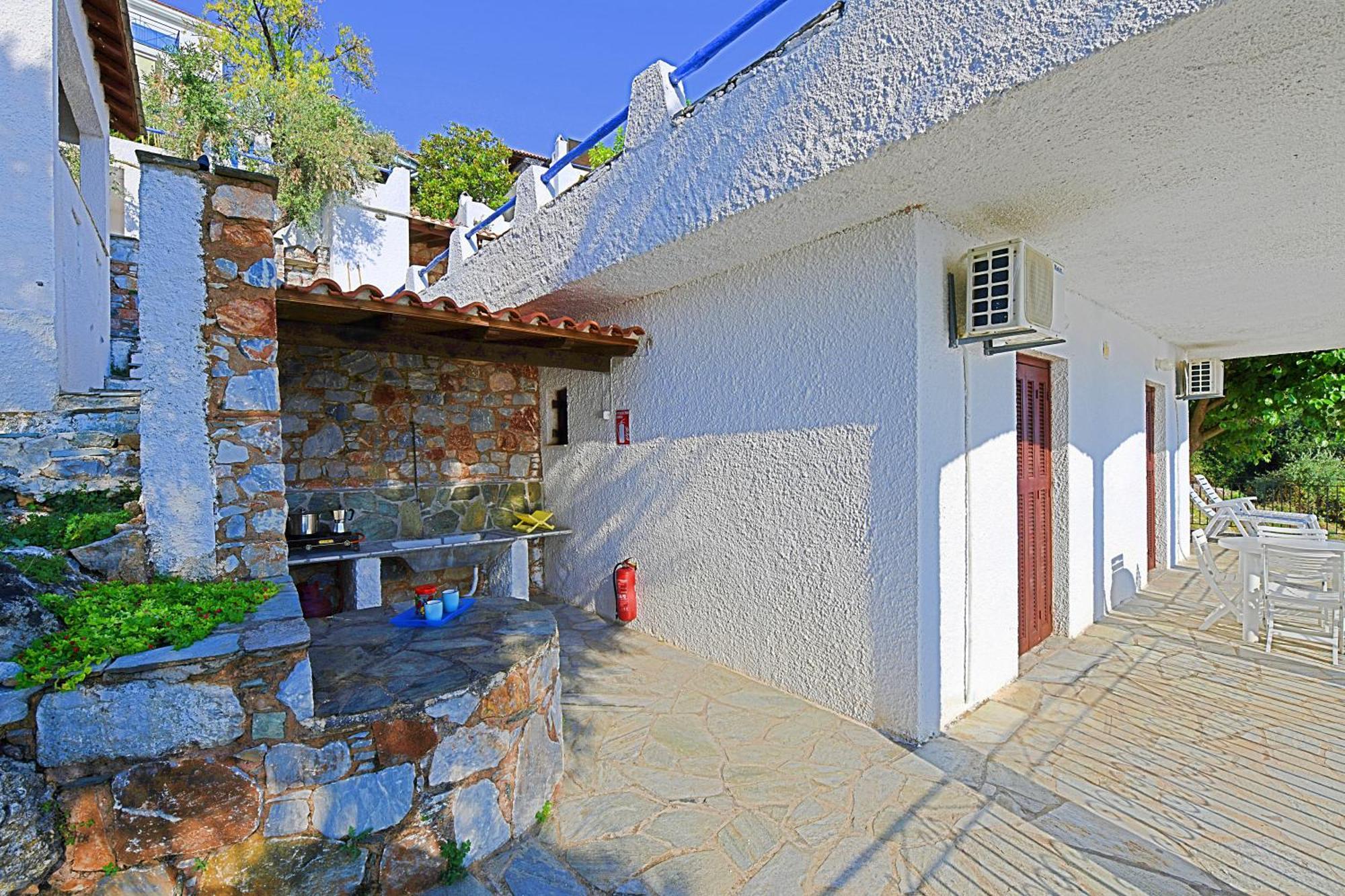 Secret Sporades Panoramic Residence Klíma Oda fotoğraf