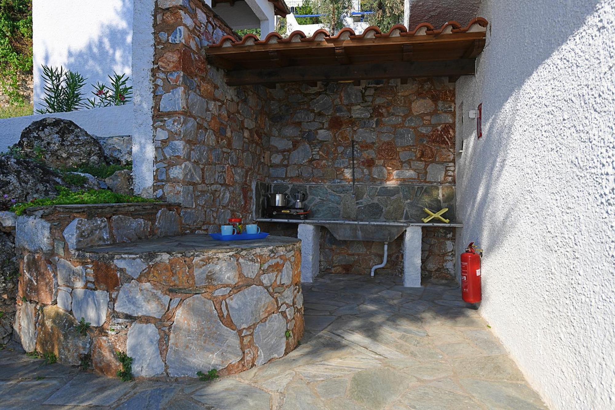 Secret Sporades Panoramic Residence Klíma Oda fotoğraf