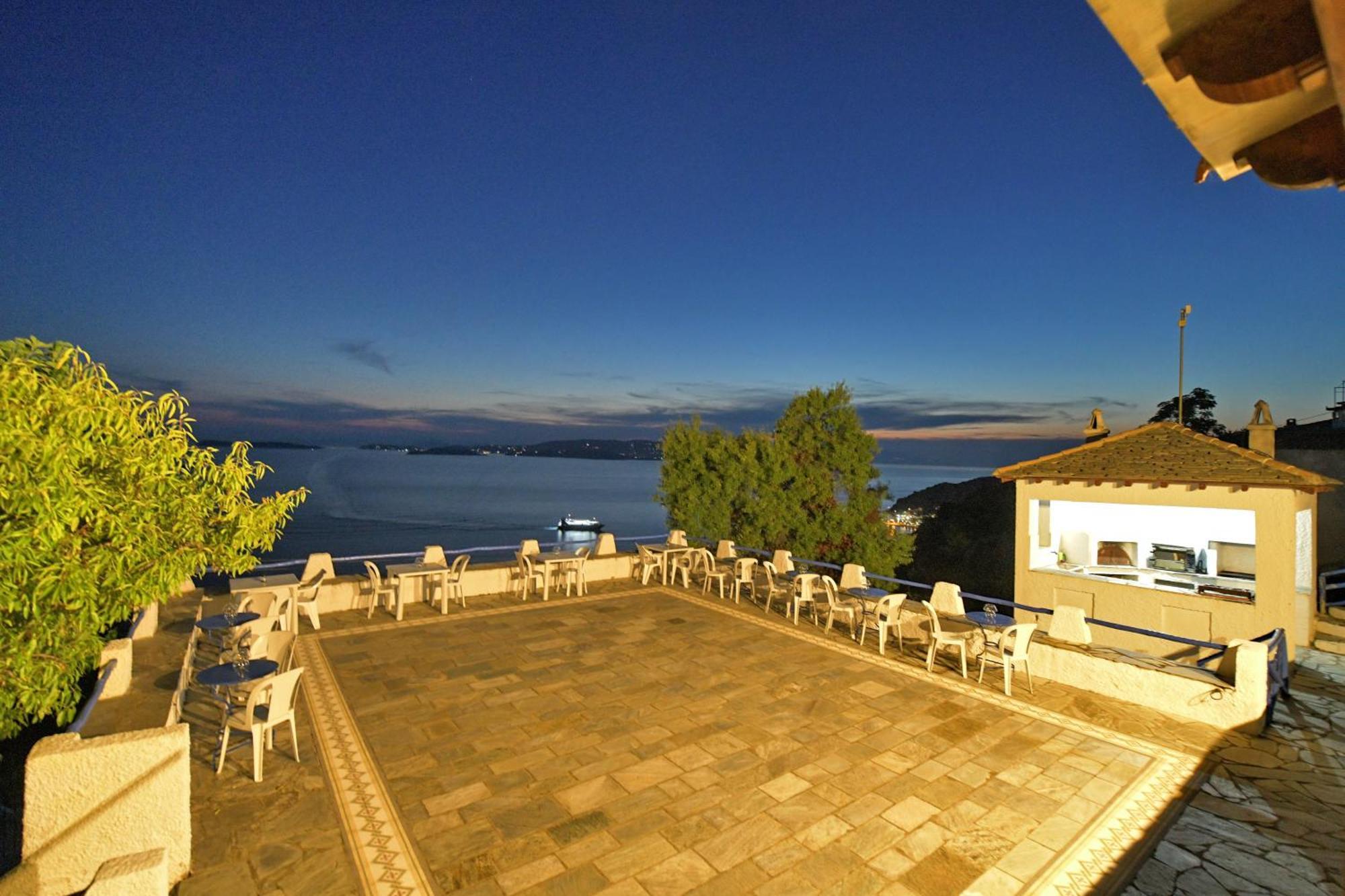 Secret Sporades Panoramic Residence Klíma Oda fotoğraf