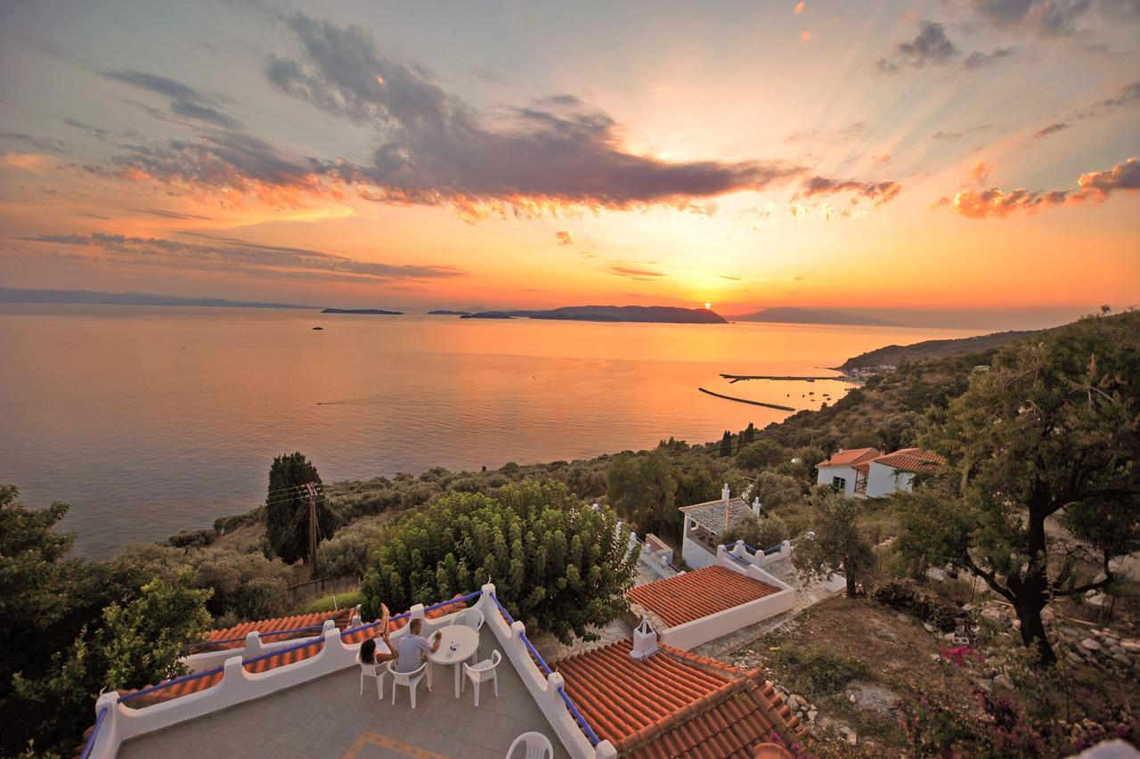 Secret Sporades Panoramic Residence Klíma Dış mekan fotoğraf